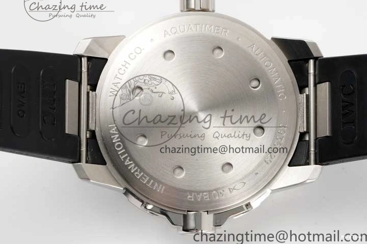 MIROTIME 0311 TechFriendly Aquatimer SS IW3290 RSF 1:1 Best Edition Black Dial on Black Rubber Strap A 7076